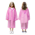 Raincoat Kids 6-13 Years Boys Girls Rain Jackets Fashion Raincoats Outdoor Portable Lightweight Clothing Reusable Poncho