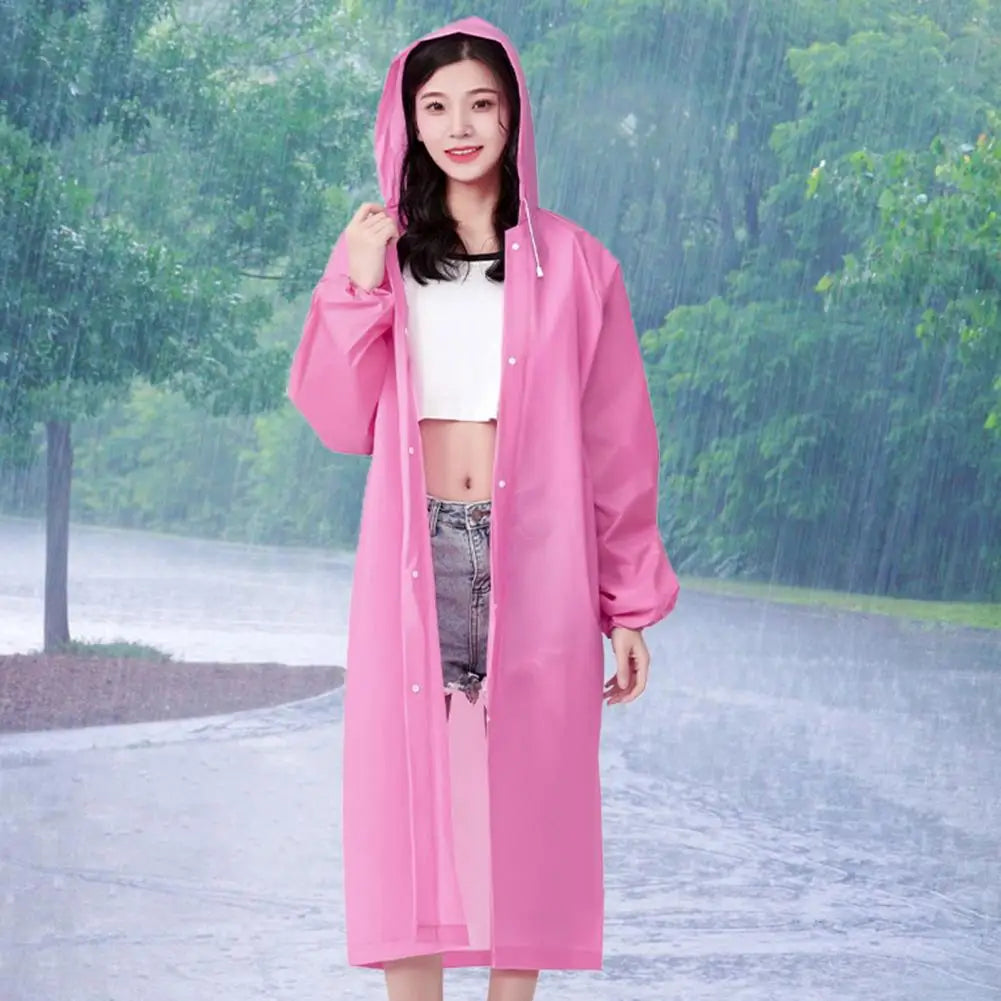 Raincoat Women Waterproof Raincoat Thickened Unisex Universal Tourism Outdoor Hiking Rain Poncho Raincoat Travel Supplies