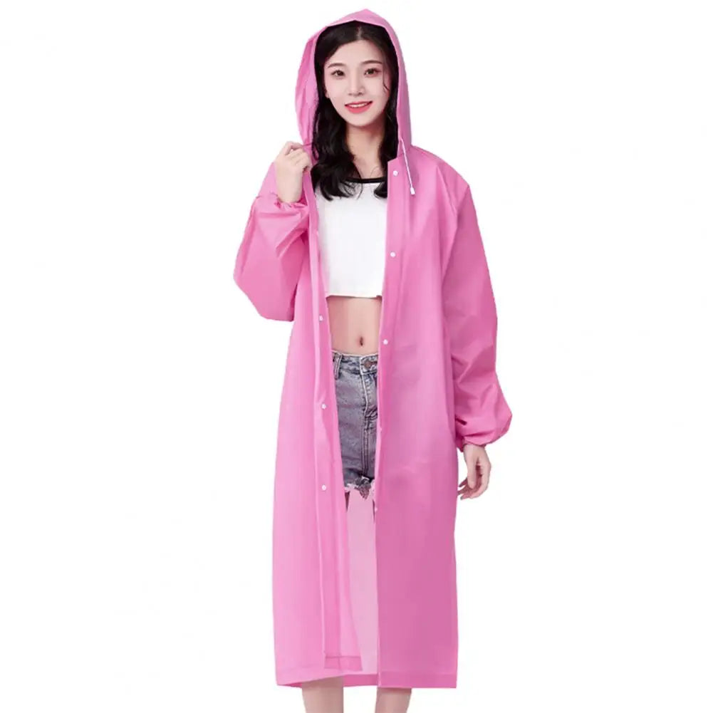 Raincoat Women Waterproof Raincoat Thickened Unisex Universal Tourism Outdoor Hiking Rain Poncho Raincoat Travel Supplies