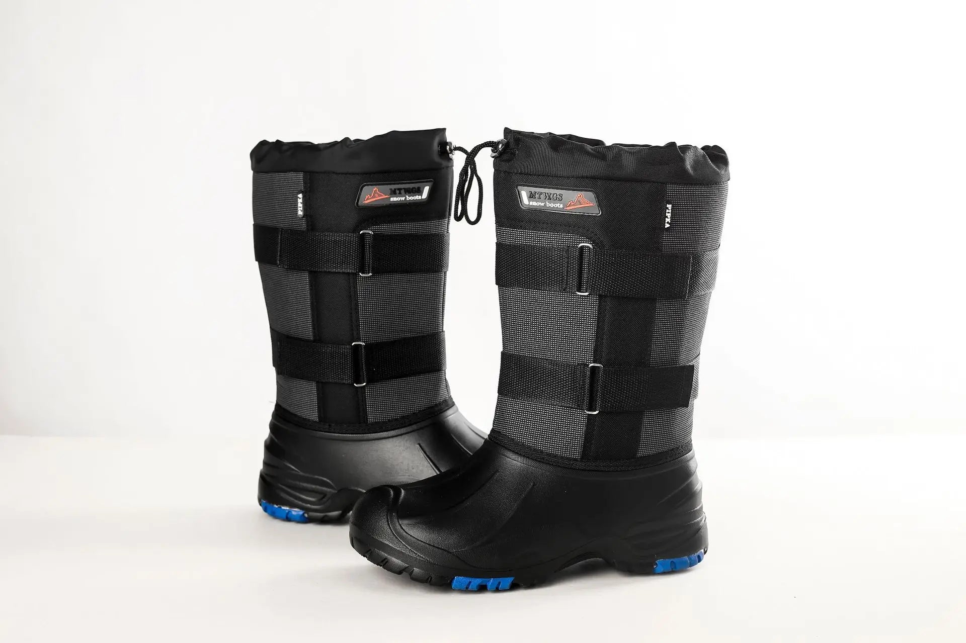 Winter Boots 2023 New Camouflage Snow Boots Men Shoes Rain Waterproof With Fur Plush Warm Male Casual Mid-Calf Work Fishing Boot