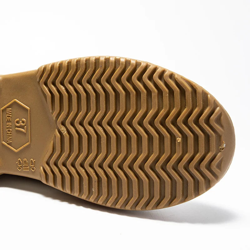 Low-cylinder Rain Shoes for Men and Women: Outdoor Fishing Waterproof Shoes, Stylish Style for Outdoor Wear, Rain Boots