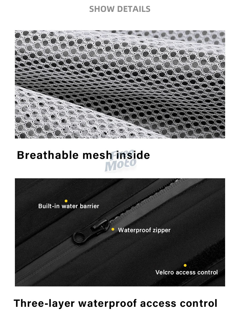 SULAITE Motorcycle Raincoat Suit Men Outdoor Waterproof Rainwear Shoes Cover Ultrathin Rain Coat Cycling Fishing Climbing Jacket