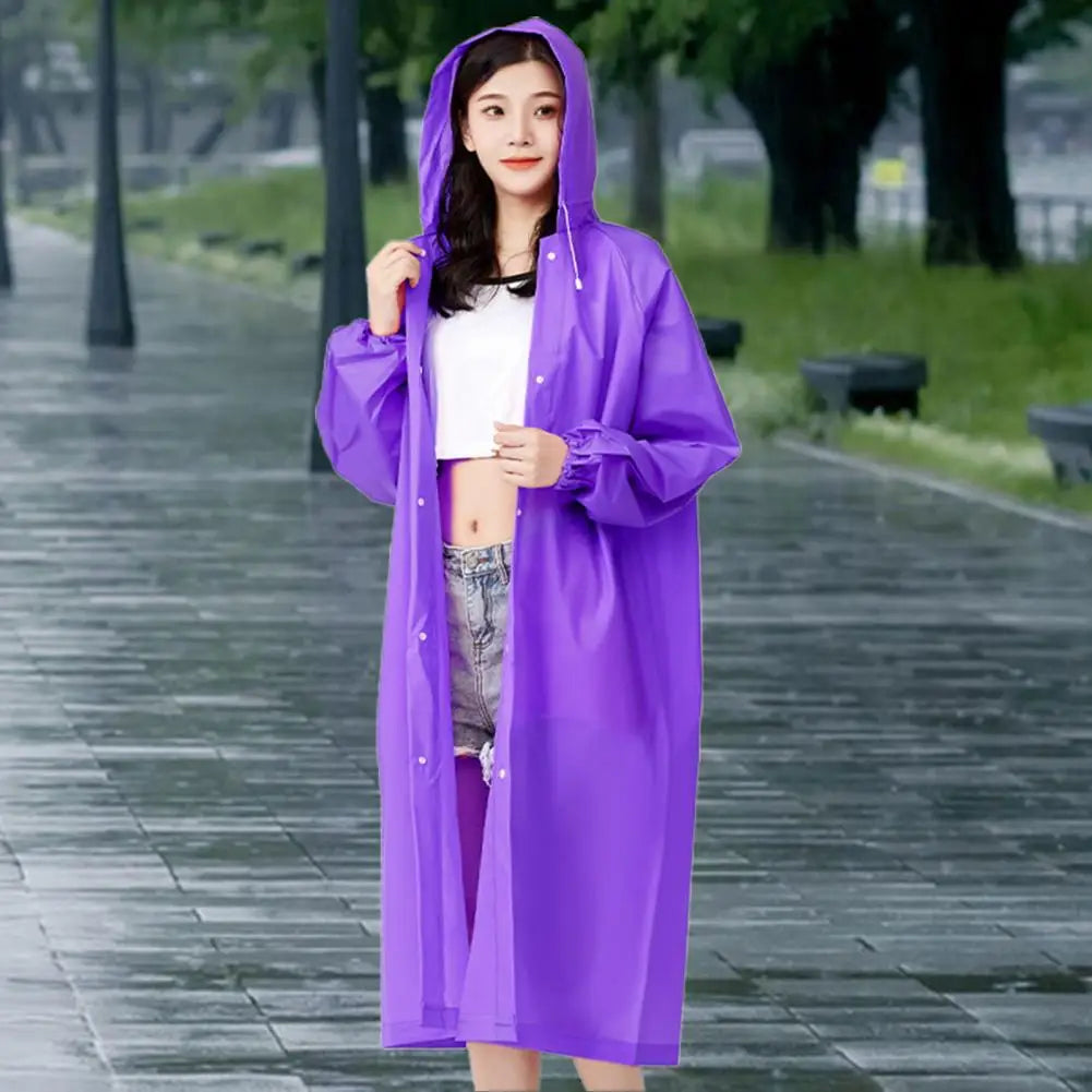 Raincoat Women Waterproof Raincoat Thickened Unisex Universal Tourism Outdoor Hiking Rain Poncho Raincoat Travel Supplies