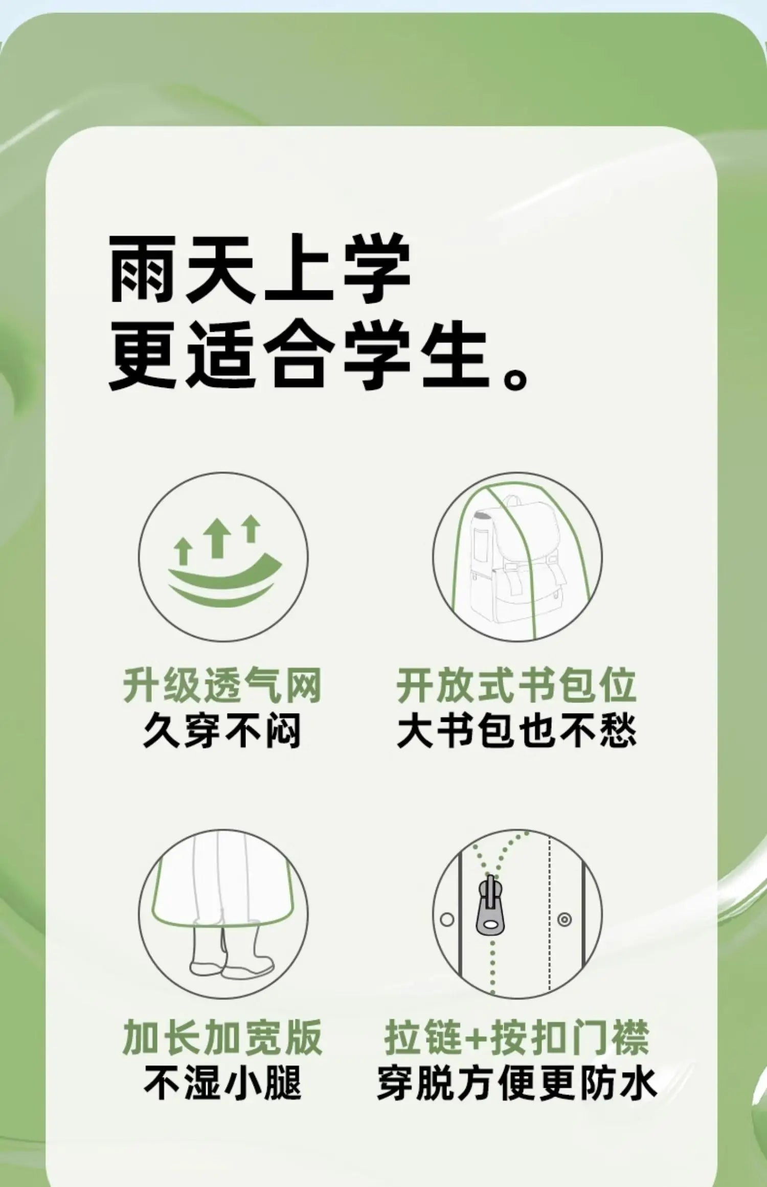 Disney Kids Raincoat Wateproof Children Elsa Spider-Man Rain Poncho Rain Coat Jacket with Backpack Position Student RainWear