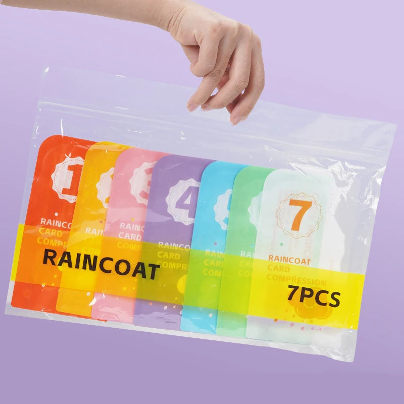 Disposable Raincoat Outdoor Full-Length Adult Pullover, Compact Portable Multi-Color Mini for Camping Hiking Emergency