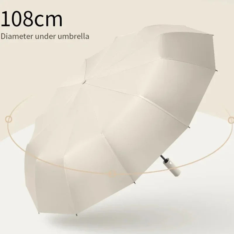 Xiaomi 24 Bone Folding Umbrella Fully Automatic Double Bone SPF 50 UV Protection Rain Resistance Strong Wind Resitance Umbrella