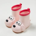 Puppy rain shoes boy children rain boots boy non-slip toddler baby water shoes female model overshoes girls waterproof rubber