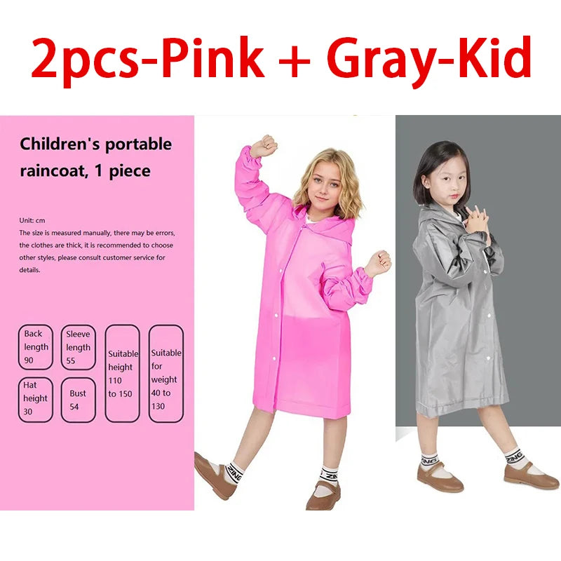 Raincoat Waterproof Raincoat Waterproof Poncho Infant Rain Coat for Boy Girl's Yellow Raincoat XYJ02