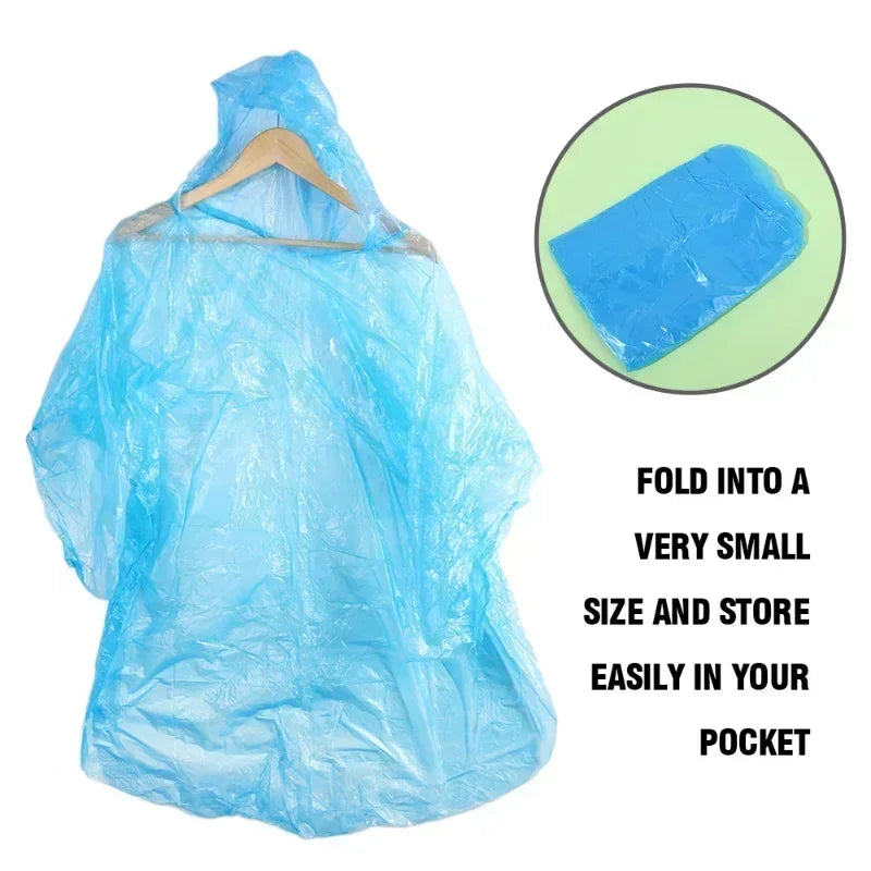 10/1Pcs Mini Portable Raincoats Ball Colorful Disposable Thicken Rain Ponchos Emergency Waterproof Rainwear Cape Keyring Balls