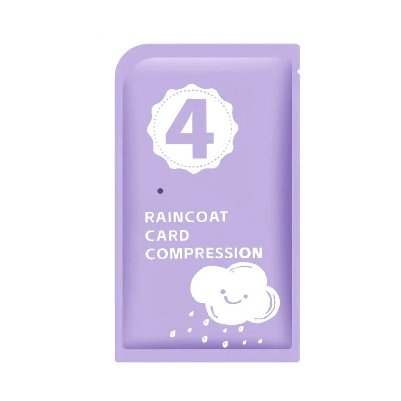 Disposable Raincoat Outdoor Full-Length Adult Pullover, Compact Portable Multi-Color Mini for Camping Hiking Emergency