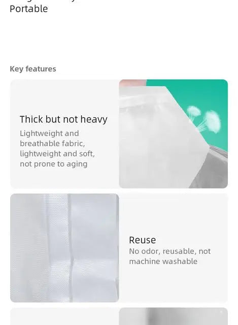 Non-Disposable Padded Adult Raincoat Outdoor Travel EVA Hiking Poncho Rain Suit Rain Waterproof Rain Gear