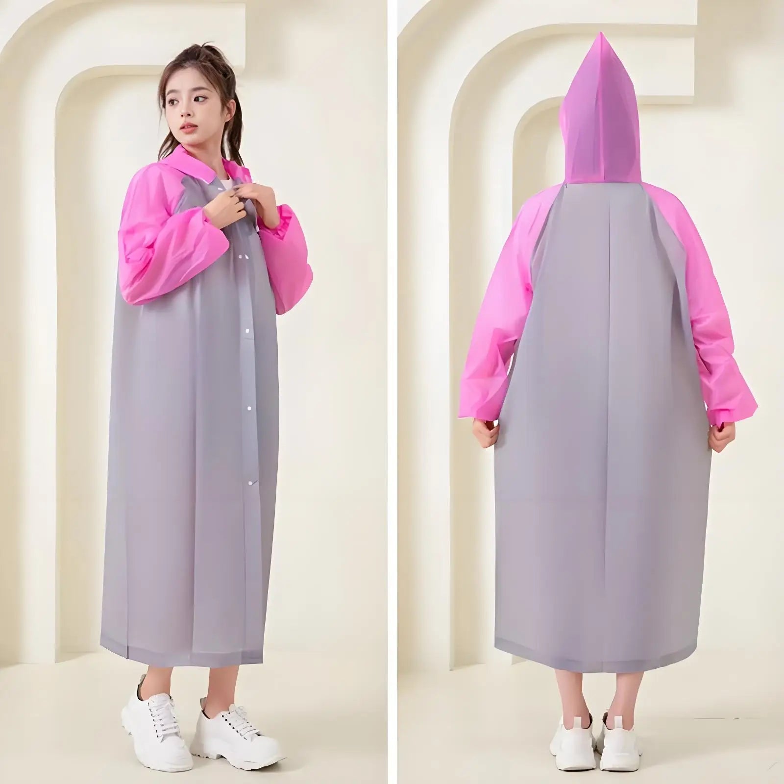 Waterproof Raincoat Outdoor Hiking Portable Adult Poncho Raincoat Emergency Anti-rain coat 2024 New fashion coloful choice